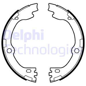 Тормозные колодки, барабанные Delphi LS2119