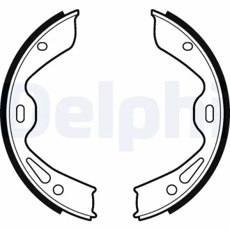 DELPHI PORSCHE гальмо. колодки задн. CAYMAN 3.8 GT4 15-, PANAMERA 3.6 10-13 Delphi LS2120