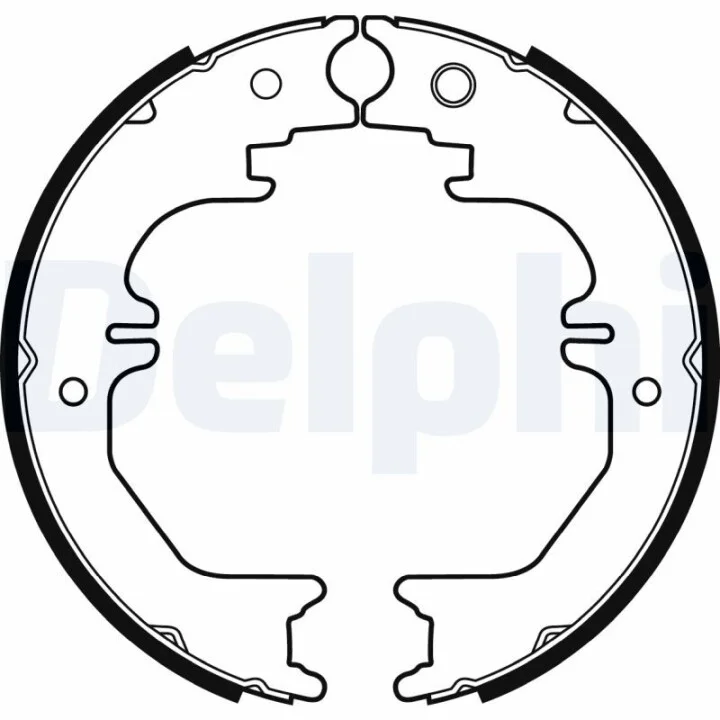 Гальмівні колодки, барабанні Delphi LS2132 (фото 1)