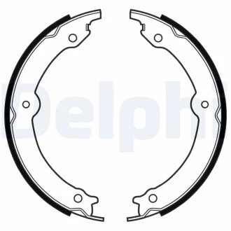 Тормозные колодки, барабанные Delphi LS2152