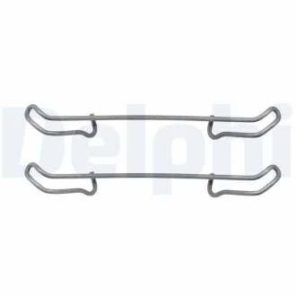 DELPHI Р/к установки передніх гальмівних колодок FIAT FORD Delphi LX0076