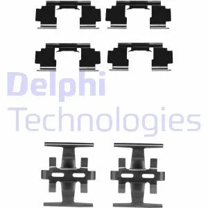 Монтажний компл.,гальм.колодки Delphi LX0130