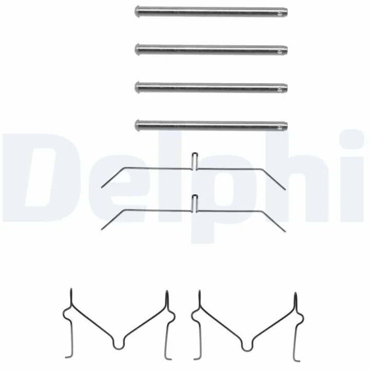 DELPHI TOYOTA К-кт установки гальм. колод.Land Cruiser Delphi LX0145 (фото 1)