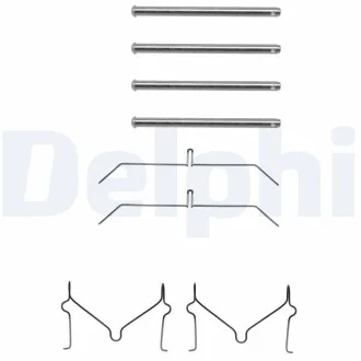DELPHI TOYOTA К-кт установки гальм. колод.Land Cruiser Delphi LX0145