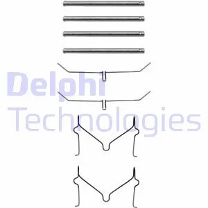 Монтажний компл.,гальм.колодки Delphi LX0182