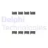 DELPHI установчий к-кт гальм. колод. MITSUBISHI Lancer 92- Delphi LX0226 (фото 1)