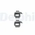 DELPHI DB К-т установки гальм. колод. Sprinter 95- Delphi LX0370 (фото 1)