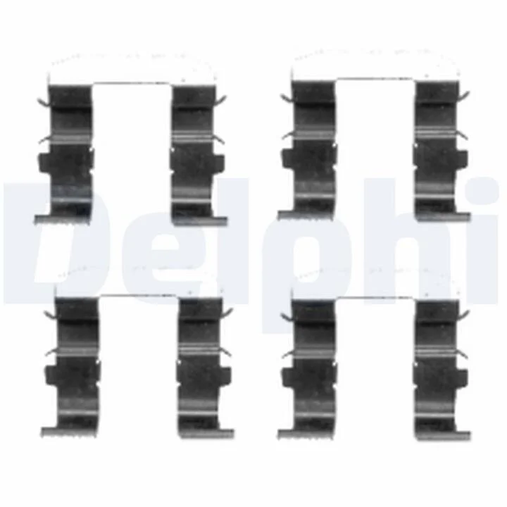 DELPHI К-кт. установки гальм. колод. KIA Sorento 02- Delphi LX0418 (фото 1)