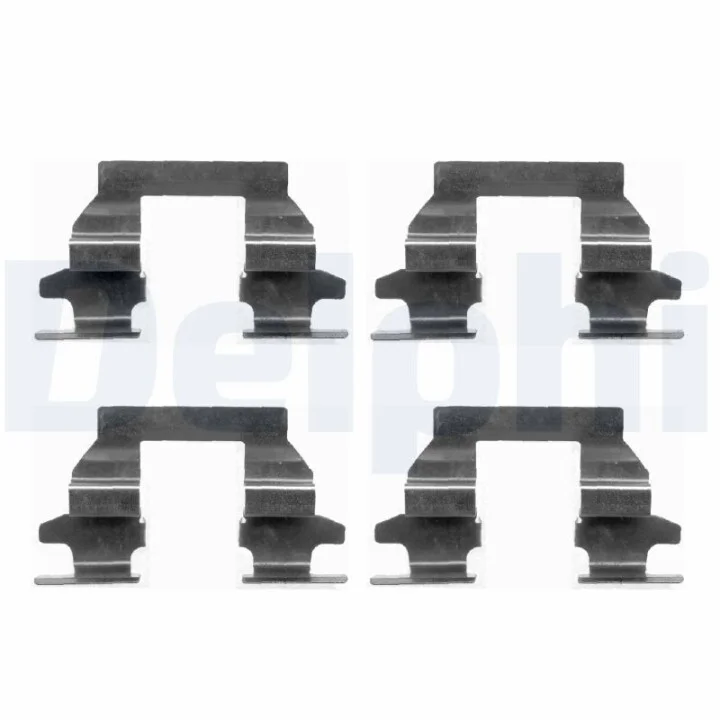 DELPHI К-т. установки гальм. колод. NISSAN QASHQAI 07- Delphi LX0446 (фото 1)