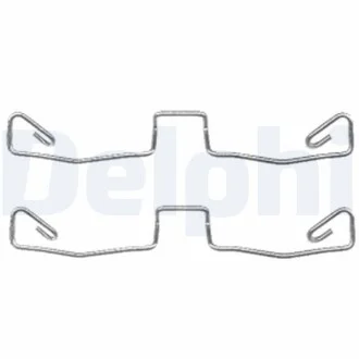DELPHI VW установчий к-кт. гальм. колодок передн. Audi A6 97- Delphi LX0448