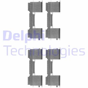 Монтажный компл.,тормоз.колодки Delphi LX0478