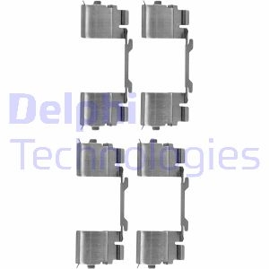 Монтажный компл.,тормоз.колодки Delphi LX0479 (фото 1)