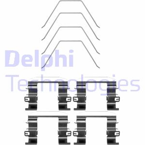 Монтажный компл.,тормоз.колодки Delphi LX0669
