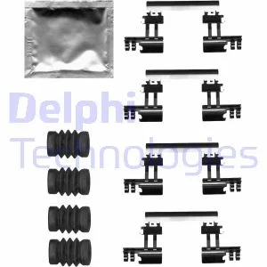 Монтажний компл.,гальм.колодки Delphi LX0679