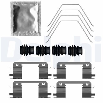 Монтажний компл.,гальм.колодки Delphi LX0788