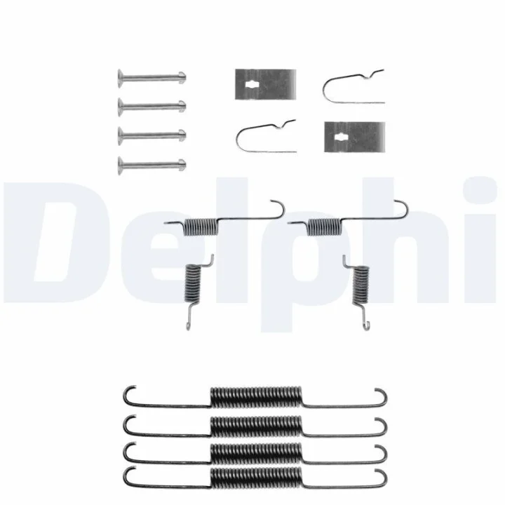DELPHI MAZDA установчий к-кт. гальм. колод.626 Delphi LY1114 (фото 1)
