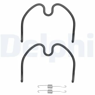 DELPHI установчий к-кт. гальмівних колодок OPEL AGILA 1.0,1.2 Delphi LY1349
