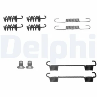 DELPHI Р/к барабанних гальм. колодок ручника (ATE) CHRYSLER CROSSFIRE MAYBACH 57 MERCEDES C (C204), C (CL203), C T-MODEL (S203), C T-MODEL (S204), C (W203), C (W204), CLC (CL203), CLK (A209), CLK (C209) 1.6-6.2 05.00- Delphi LY1360
