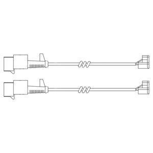 Датчик зносу,гальм.колодки Delphi LZ0256