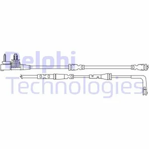 Датчик зносу,гальм.колодки Delphi LZ0315