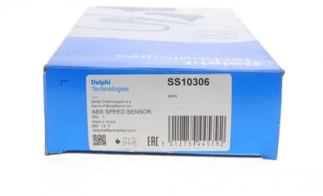 Датчик ABS (задній) BMW 5 (E39) 95-03 M52/M51/M57/M62 Delphi SS10306