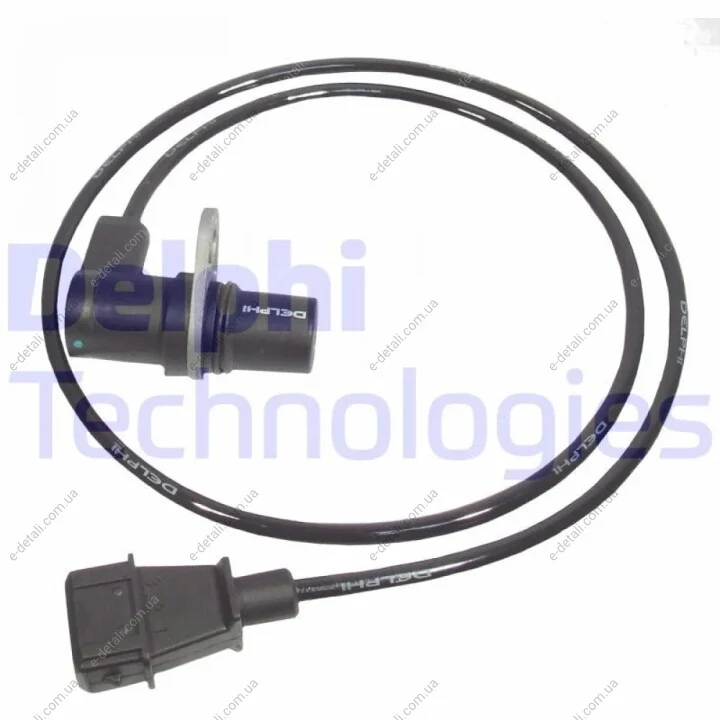 Датчик положения коленвала Opel Astra F/Vectra A 1.8i/2.0i 16V 92-98 Delphi SS10798 (фото 1)