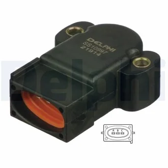 DELPHI FORD датчик положення дросельної заслонки Escort,Fiesta Delphi SS10997-12B1