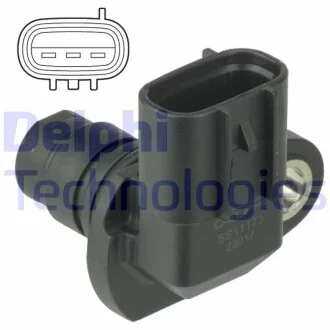 Датчик положення колінвалу Nissan X-Trail 2.2 dCi 01-13 Delphi SS11173