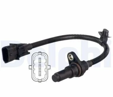 Датчик положения коленвала Hyundai i30/i40/ix35/Kia Rio/Soul 1.4/1.6 11- Delphi SS11331