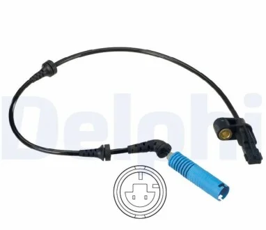 Датчик ABS (передний) BMW 3 (E46) 95-05 (R) Delphi SS20042
