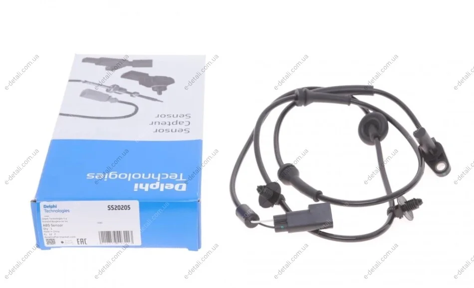 Датчик ABS (передний) Ford Transit 2.2-3.2TDCi 06- Delphi SS20205 (фото 1)