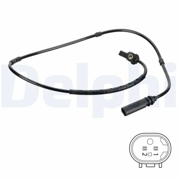 DELPHI BMW датчик ABS задн. 1 (F20) 116 d 15-19, 1 (F20) 118 i 15-, 2 Кабріолет (F23) 218 i 15- Delphi SS20751 (фото 1)