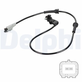 Датчик ABS Delphi SS20763