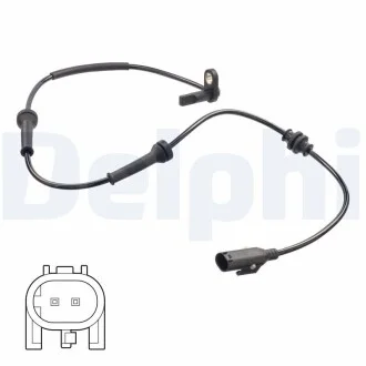DELPHI FIAT Датчик ABS передн. FIORINO, QUBO Delphi SS20815