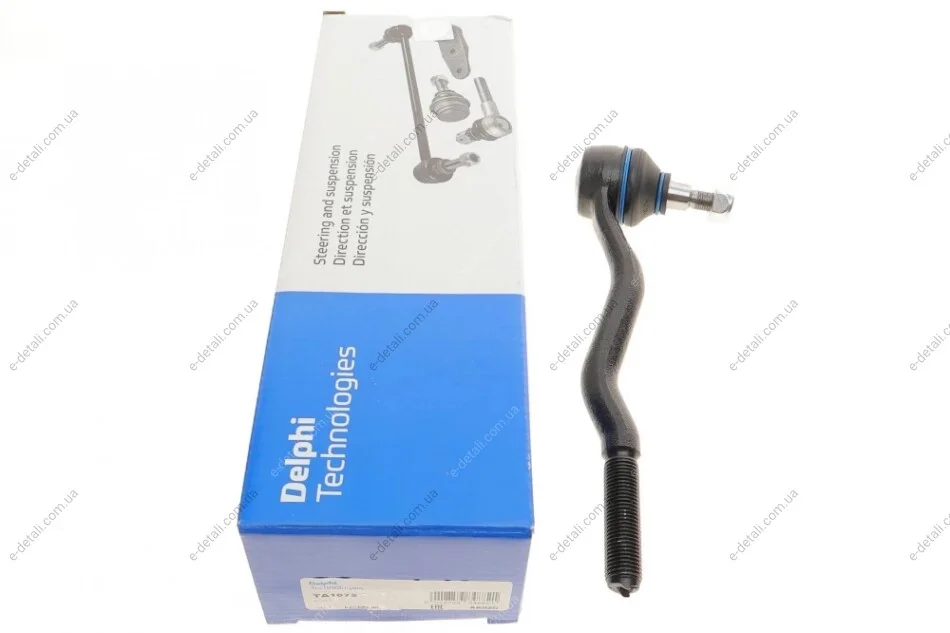 Наконечник тяги рулевой BMW 3 (E30)/Z1 82-94 M10/M20/M40/S14 Delphi TA1075 (фото 1)