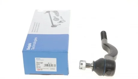 Наконечник тяги рулевой Mitsubishi L 200/Pajero I/Pajero Sport I 82- Delphi TA1197