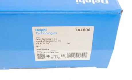Наконечник тяги рулевой Fiat Bravo/Stilo 01-14 Delphi TA1806