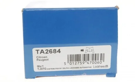 Наконечник тяги рулевой (R) Citroen C5 II/Peugeot 508/508 SW 08- Delphi TA2684