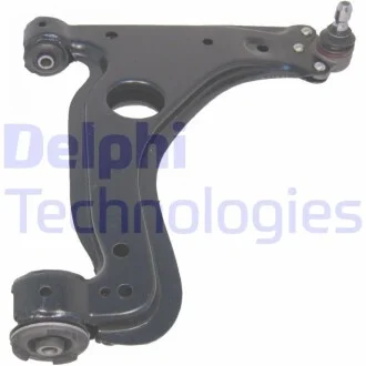 Рычаг подвески (передний/снизу) (R) Opel Astra H 04-14/Meriva B 10-17/Zafira B 05-15 (с шаровой) Delphi TC1377