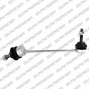 Тяга стабілізатора (заднього) (R) Jaguar XF/XJ/XK 03- (L=222mm) Delphi TC1885