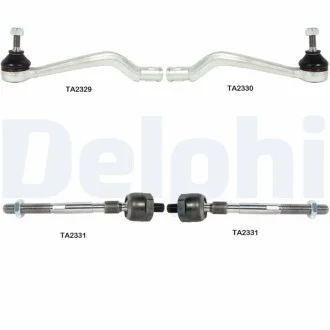 DELPHI RENAULT К-кт передн.підвіски (2 тяги+2 наконечн.) Logan,Sandero 04- Delphi TC1980KIT