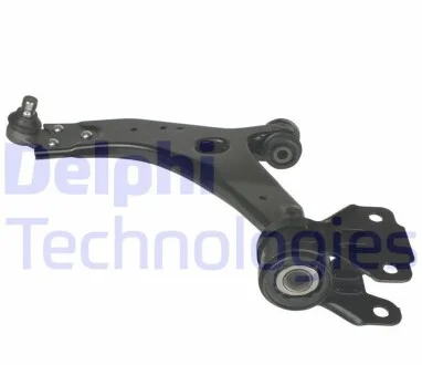Рычаг подвески (передний/снизу) (L) Ford Focus III/C-Max II 10- (с шаровой d=21mm) Delphi TC2674