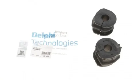 Втулка стабілізатора (заднього) (к-кт) Nissan Qashqai 07- (d=18mm) Delphi TD1635W