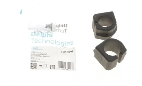 Втулка стабилизатора (переднего/внутренняя) (к-кт) VW T4 90- (d=22mm) Delphi TD500W