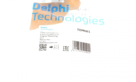 Подушка двигателя Delphi TEM081 (фото 1)