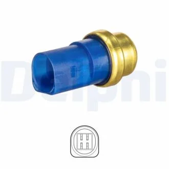 Датчик включения вентилятора VW Passat/Audi A4/A6 95-05 (4 конт.) Delphi TS10480