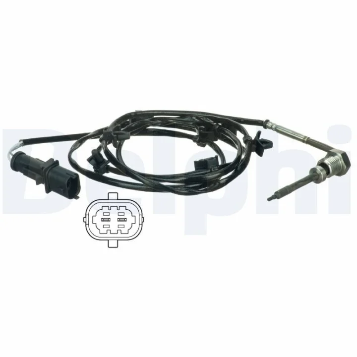 DELPHI OPEL датчик температури ВГ ASTRA H, ZAFIRA / ZAFIRA FAMILY B 1.9 CDTI 04- Delphi TS30064 (фото 1)