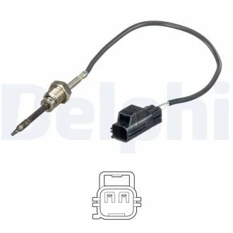 DELPHI VOLVO Датчик температури відпрацьованих газів S80, V70, XC60 Delphi TS30151