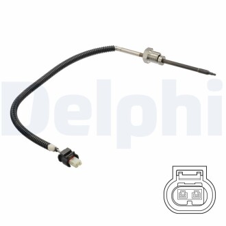 Датчик температури О.Г. VW Golf -16 Delphi TS30157