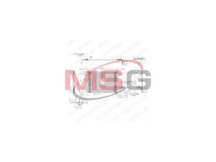 Конденсатор кондиционера VAG A3/TT/Octavia/Caddy/Golf/Jetta/Tiguan/Touran "1,2-3,6 "02>> Delphi TSP0225482